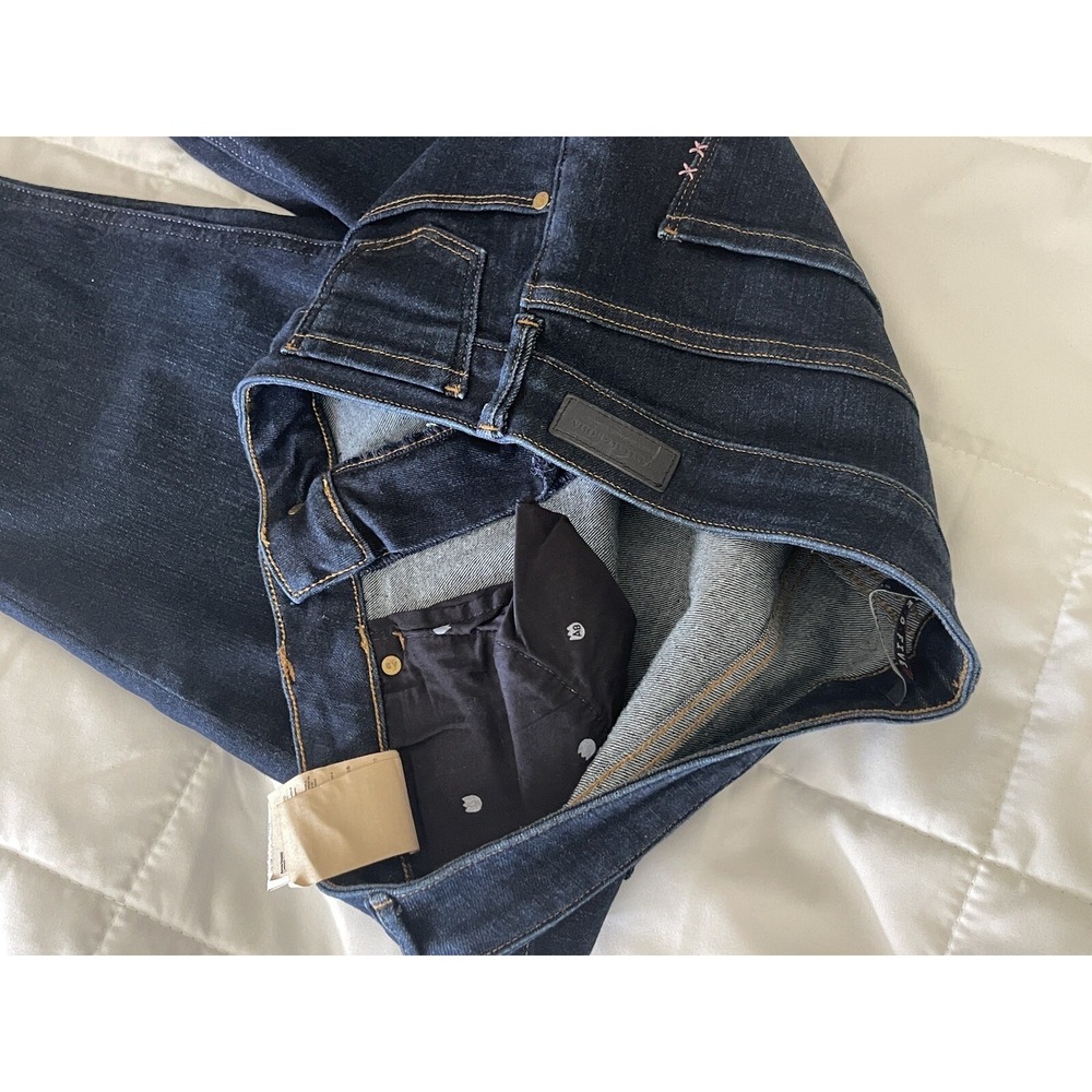 Scotch & Soda Dark Blue Jeans 31/32 Womens La Parisienne‎ Skinny Denim - Picture 14 of 16